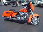 $21,900 2012 Harley Streetglide Like New 2kmiles Tequila Sunrise Orange Financ