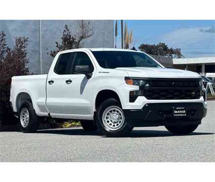 2024 Chevrolet Silverado 1500 WT is a White 2024 Chevrolet Silverado 1500 W/T Truck in Redwood City CA