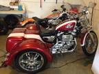 2003 Harley Davidson Sporster TRIKE-1200XL-10k miles- LOTS OF CHROME