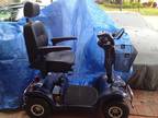 Drive Odyssey Mobility Scooter 4 wheel Dark Electric Blue with Basket
