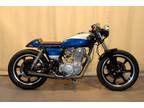 1978 YAMAHA SR500 CAFE RACER - Blue HIGHLY DESIRABLE SR500 THUMPER MOTORCYCLE