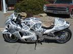 sq5026;*~ 2006 Suzuki PEAL WHITE WITH CUSTOM PAINT Hayabusa ~ 110;F.8*