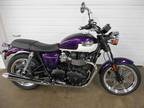 2013 Triumph Bonneville - Imperial Purple / Fusion White