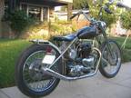 1951 Triumph Pre-Unit Custom Survivor Show Bike Motorcycle 60's bobber Vintage