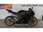 2008 used Yamaha R6 Raven Edition crotch rocket for sale - u1583