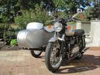 2008 Triumph bonneville with sidecar