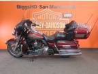 2009 HARLEY-DAVIDSON Flhtcu Red HOT Gold W Pinstripe