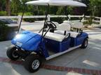 $4,500 2007 ezgo electric shuttle four seat limo golf cart