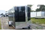 Motorcycle Hauler 6x12 ' Blk Exterior NEW for SALE!
