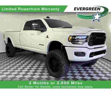 2024 Ram 3500 Limited Night Crew Cab 4x4 Long Box lifted 37&quot;'s is a White 2024 RAM 3500 Model Truck in Issaquah WA