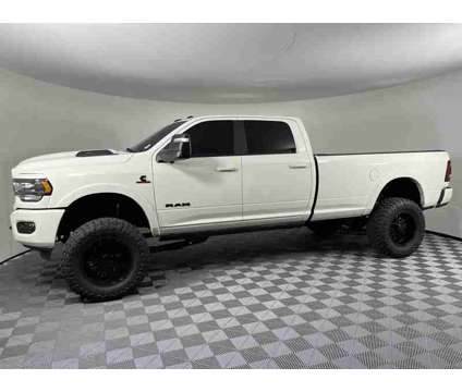 2024 Ram 3500 Limited Night Crew Cab 4x4 Long Box lifted 37&quot;'s is a White 2024 RAM 3500 Model Truck in Issaquah WA
