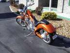 $8,950 2011 Flat Orange Honda Fury Cruiser Bike... Head Turner