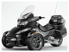 Like New Pre-Owned 2010 Can-Am Spyder RT-S SM5 in Black #M1368a
