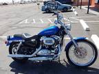 2007 Harley-Davidson Sportster XL 1200 Custom Pacific Blue Pearl