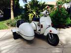 Good Condition Vespa P200E with Sidecar