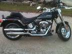 2010 Harley Davidson FLSTF Softail Fat Boy Cruiser in Leland, IL