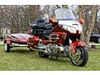 2001 Honda Gold Wing GL1800 Navigation Trailer Helmets Kuryakyn Chrome Accents