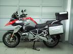 2013 BMW R1200GSW, Red, excellent condition,well equipped