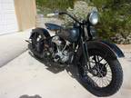 1937 Harley-Davidson Knucklehead EL OHV PREWAR Black