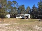 5 Acres on a semi-private LAKE PAVED road Manufactured Home
