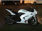 $3,500 2008 Kawasaki Ninja 250 R, Low Miles, White!