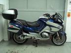 2007 BMW R1200RT, excellent condition, 38k miles, metallic blue