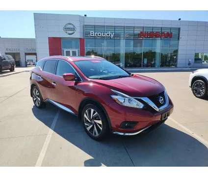 2018 Nissan Murano Platinum is a Red 2018 Nissan Murano Platinum SUV in Ardmore OK