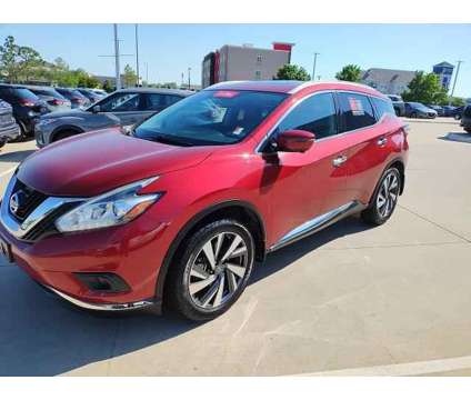 2018 Nissan Murano Platinum is a Red 2018 Nissan Murano Platinum SUV in Ardmore OK