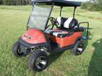 $4,250 Used 2007 Club Car Precedent Orange Lifted, 4 Passenger