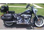2010 Heritage Softail Classic (FLSTC).Only 1100 Miles, Loaded w/ Pipes