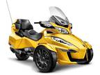 24 HOUR SALE PRICE! Brand New 2015 Can-Am Spyder RT-S SE6 motorcycle in Yellow