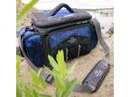 Compact Unisex Large Padded Fishing Bag Boxes Outdoor Fishing Tackle Bag - Blue