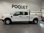 2022 Ford F-150 White, 96 miles