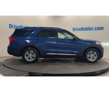 2020UsedFordUsedExplorerUsed4WD is a Blue 2020 Ford Explorer Car for Sale in Indianapolis IN