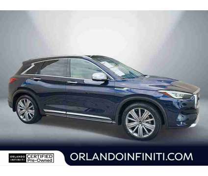 2021UsedINFINITIUsedQX50UsedFWD is a Blue 2021 Infiniti QX50 Car for Sale in Orlando FL