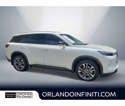 2023UsedINFINITIUsedQX60UsedFWD is a White 2023 Infiniti QX60 Car for Sale in Orlando FL