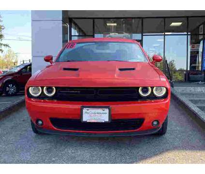 2018UsedDodgeUsedChallengerUsedRWD is a Red 2018 Dodge Challenger Car for Sale in Vancouver WA
