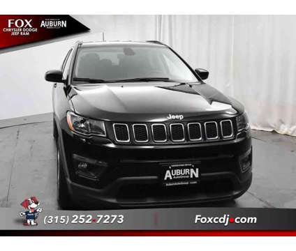 2021UsedJeepUsedCompassUsed4x4 is a Black 2021 Jeep Compass Car for Sale in Auburn NY