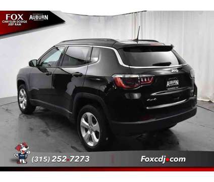 2021UsedJeepUsedCompassUsed4x4 is a Black 2021 Jeep Compass Car for Sale in Auburn NY