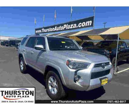 2021UsedToyotaUsed4RunnerUsed4WD (Natl) is a Silver 2021 Toyota 4Runner Car for Sale in Ukiah CA