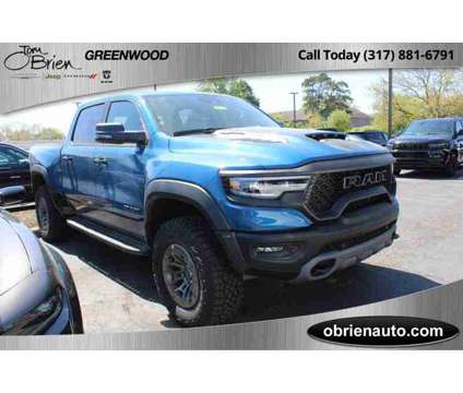 2024NewRamNew1500New4x4 Crew Cab 5 7 Box is a Blue 2024 RAM 1500 Model Car for Sale in Greenwood IN