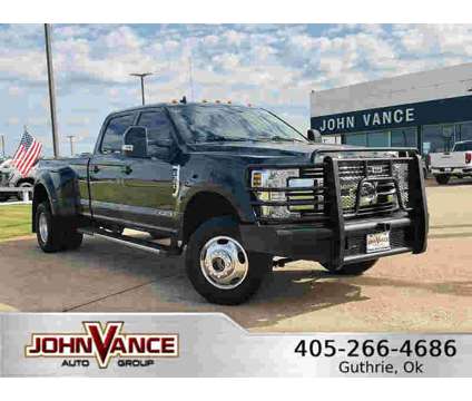 2019UsedFordUsedSuper Duty F-350 DRWUsed4WD Crew Cab 8 Box is a Black 2019 Car for Sale in Guthrie OK