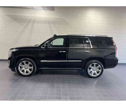 2020UsedCadillacUsedEscaladeUsed4WD 4dr is a Black 2020 Cadillac Escalade Car for Sale in Moline IL