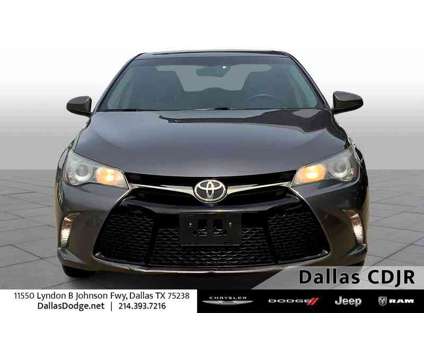 2016UsedToyotaUsedCamryUsed4dr Sdn I4 Auto is a Grey 2016 Toyota Camry Car for Sale in Dallas TX