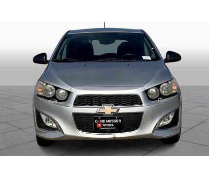 2015UsedChevroletUsedSonicUsed5dr HB is a Silver 2015 Chevrolet Sonic Car for Sale in Lubbock TX