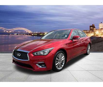 2023 Infiniti Q50 Luxe is a Red 2023 Infiniti Q50 Car for Sale in Bartlett TN