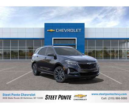 2024 Chevrolet Equinox RS is a Black 2024 Chevrolet Equinox Car for Sale in Herkimer NY