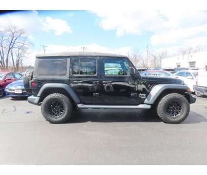 2018 Jeep Wrangler Unlimited Sport S is a Black 2018 Jeep Wrangler Unlimited Sport Car for Sale in Laconia NH