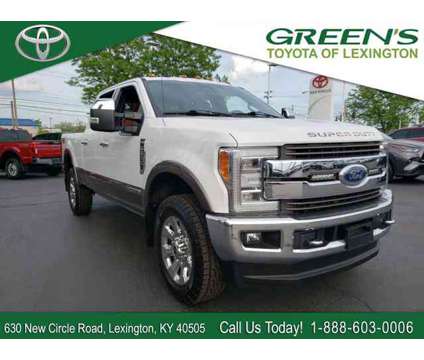 2019 Ford Super Duty F-250 SRW King Ranch is a White 2019 Ford Car for Sale in Lexington KY