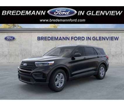2024 Ford Explorer Base is a Black 2024 Ford Explorer Base Car for Sale in Glenview IL